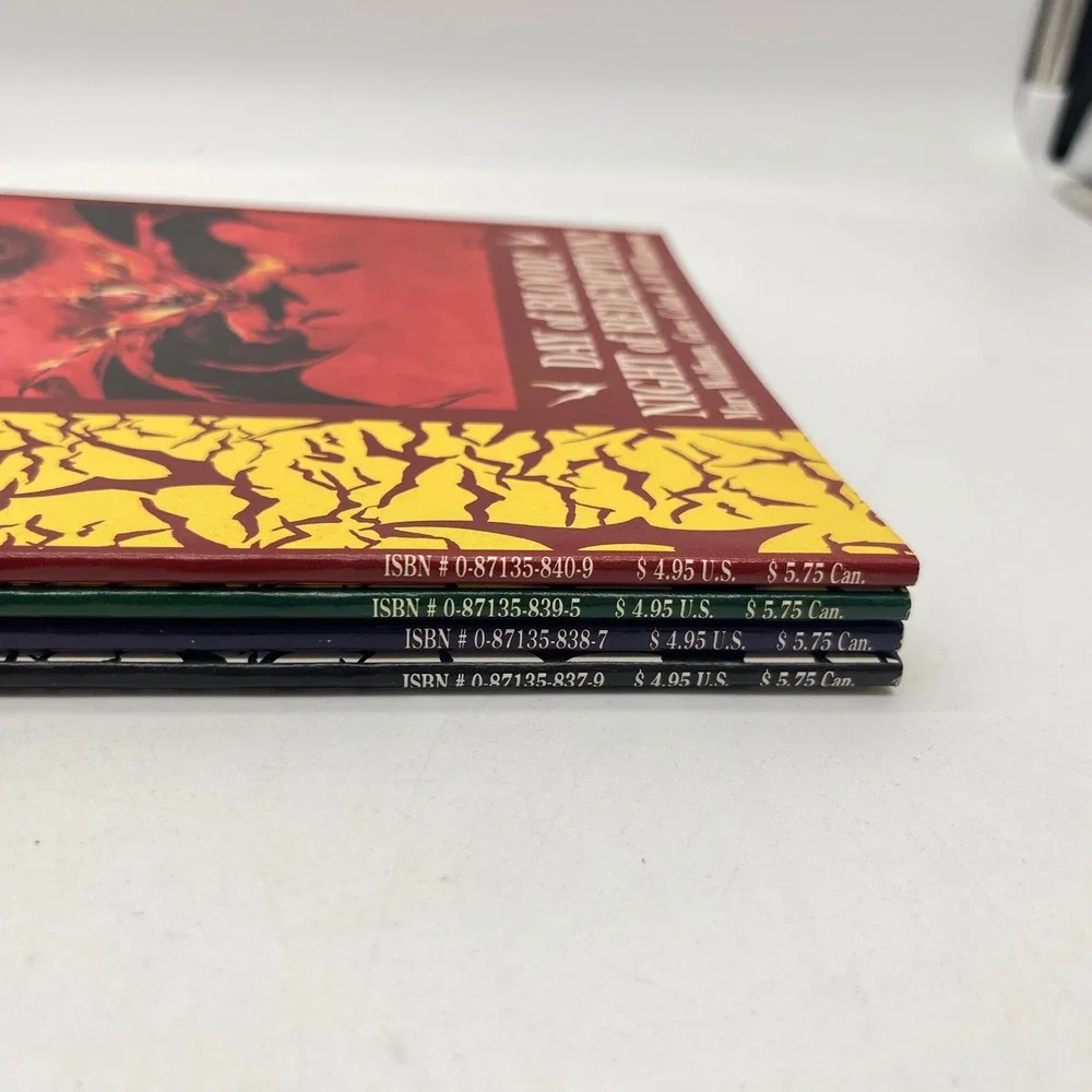 The Tomb of Dracula Epic Comics Books 1-4 Day of Blood Night of Redemption Set